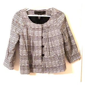 3/4 length sleeve button down jacket